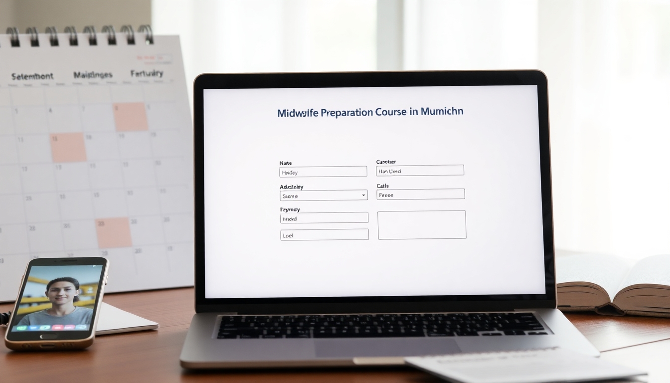 Wie buche ich einen Hebammenvorbereitungskurs in München 2 Wie melde ich mich an? Schritt-für-Schritt Anleitung