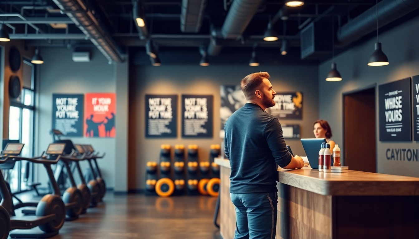 Mit dem Fitnessstudio direkt kommunizieren