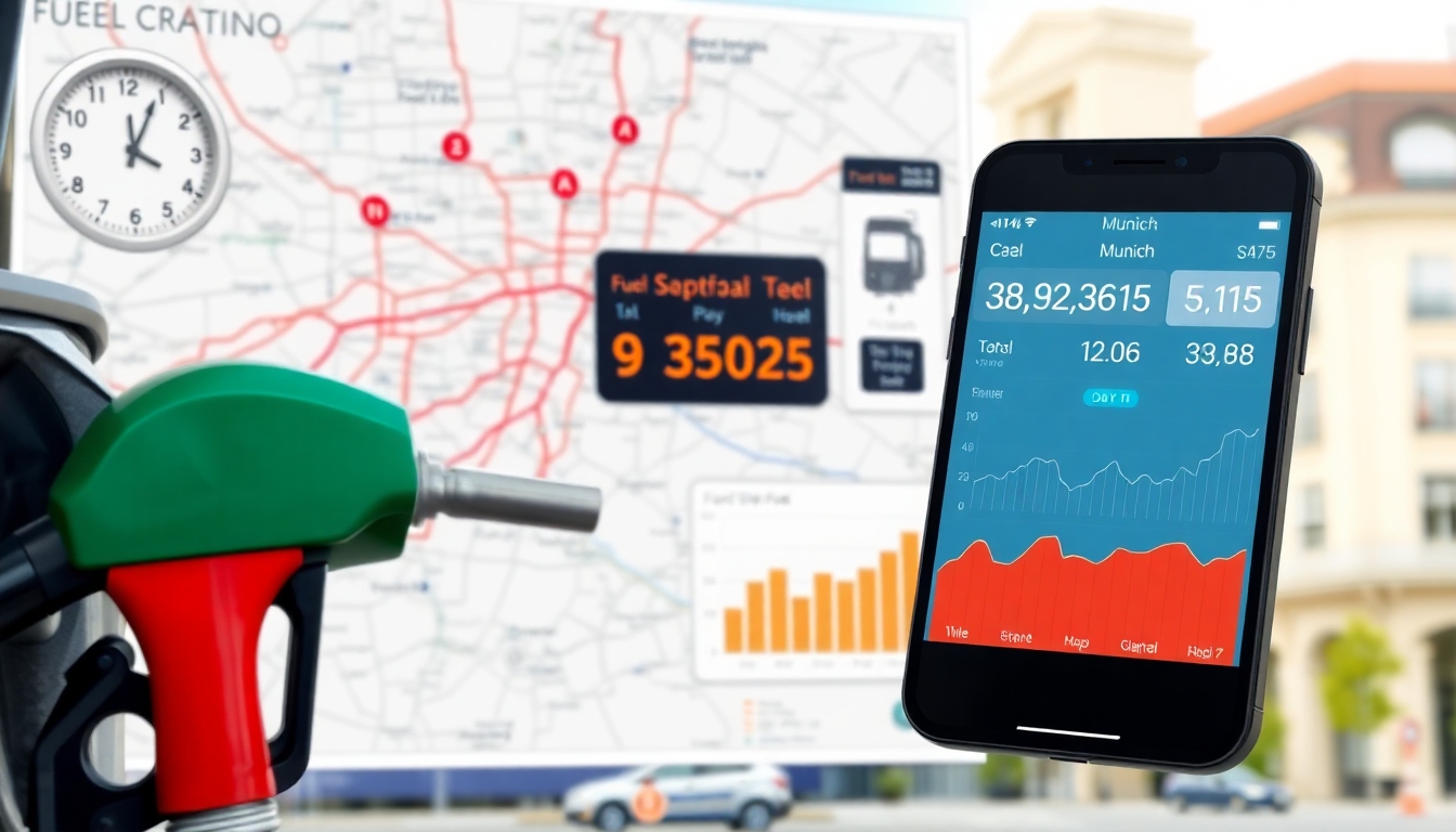Wie finde ich die billigste Tankstelle in München gerade jetzt 1 Der Einfluss von Tageszeit und Wochentag auf Preise