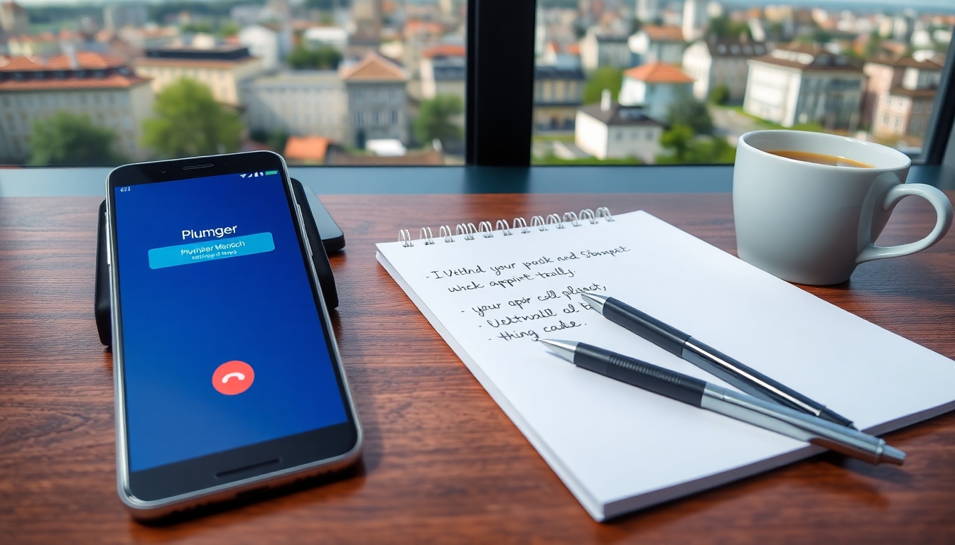 Wie finde ich einen Klempner in München, der wirklich kommt 1 Telefonkontakt und Terminvereinbarung