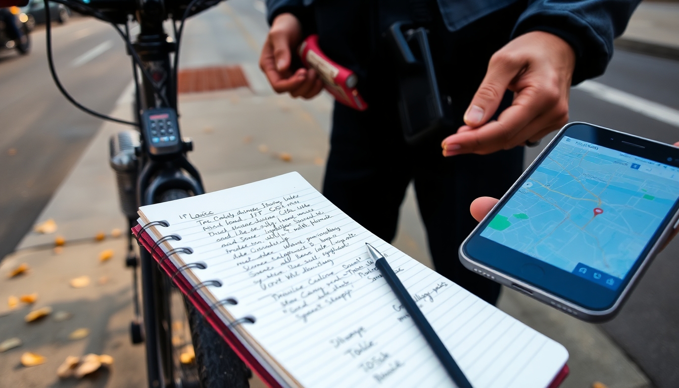 Wie finde ich mein gestohlenes Rad wieder (Polizei-Trick) 2 Wie man mit der Polizei zusammenarbeitet