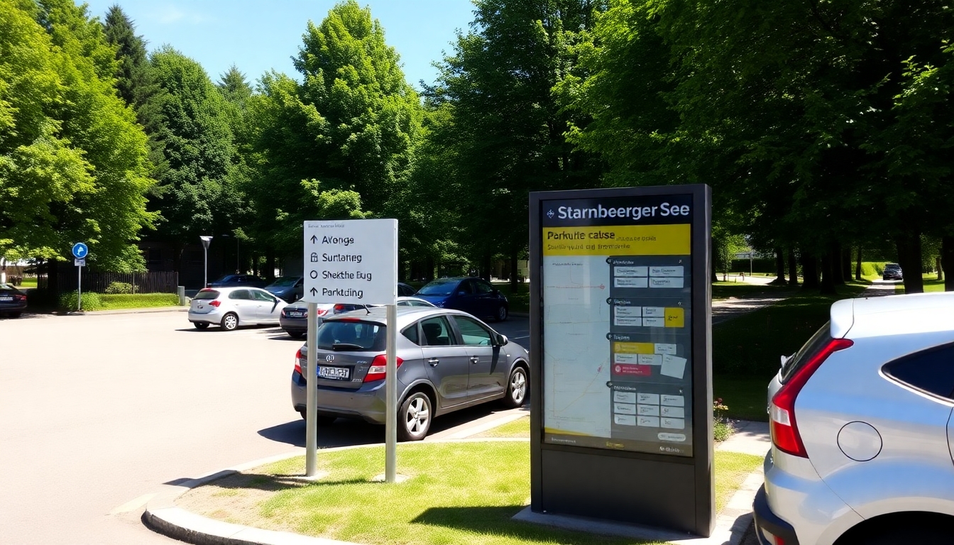 Wie finde ich Parkplatz am Starnberger See im Sommer 1 Alternative Parkmöglichkeiten abseits des Sees