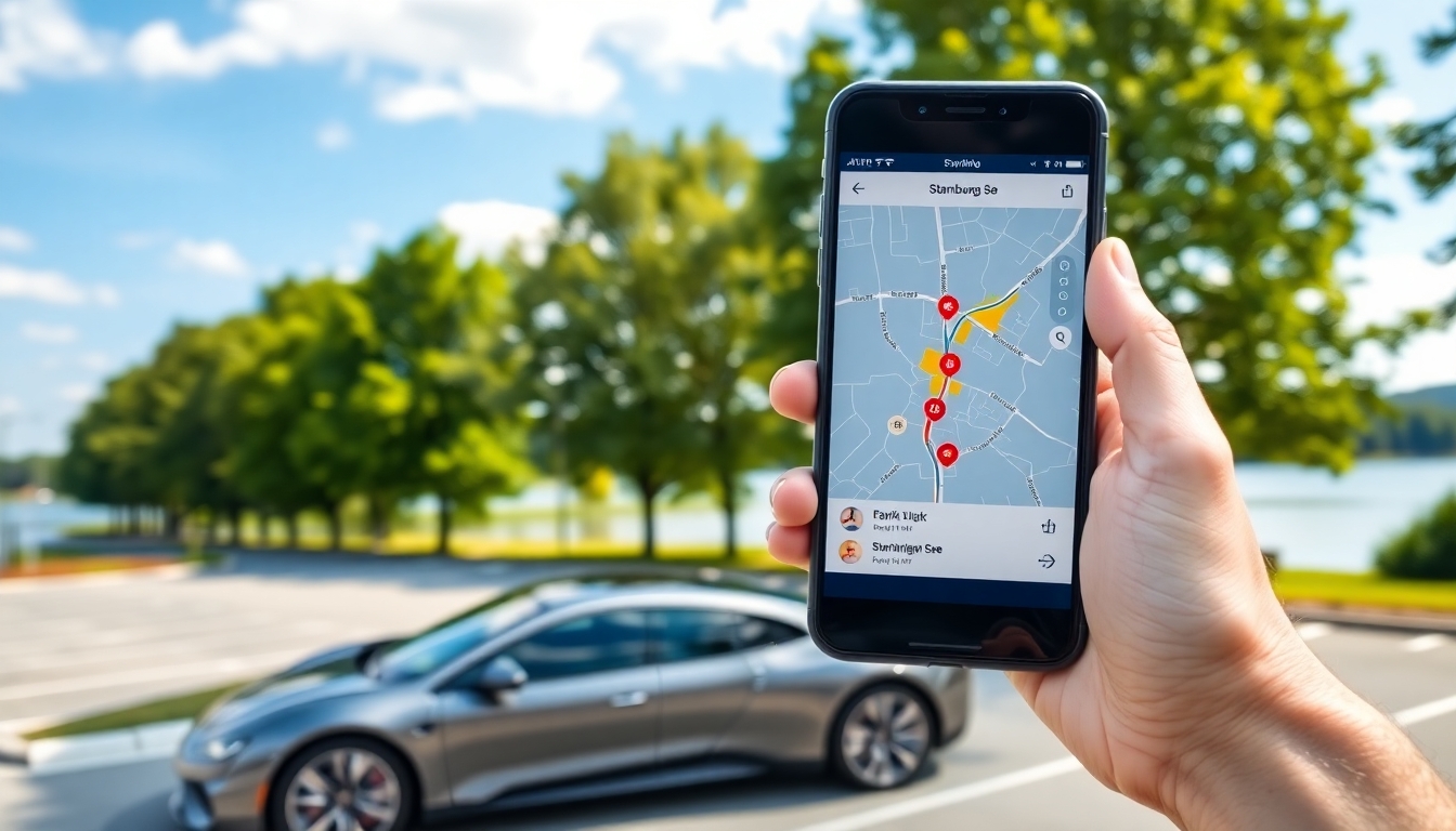 Wie finde ich Parkplatz am Starnberger See im Sommer 2 Technologische Hilfsmittel zur Parkplatzsuche