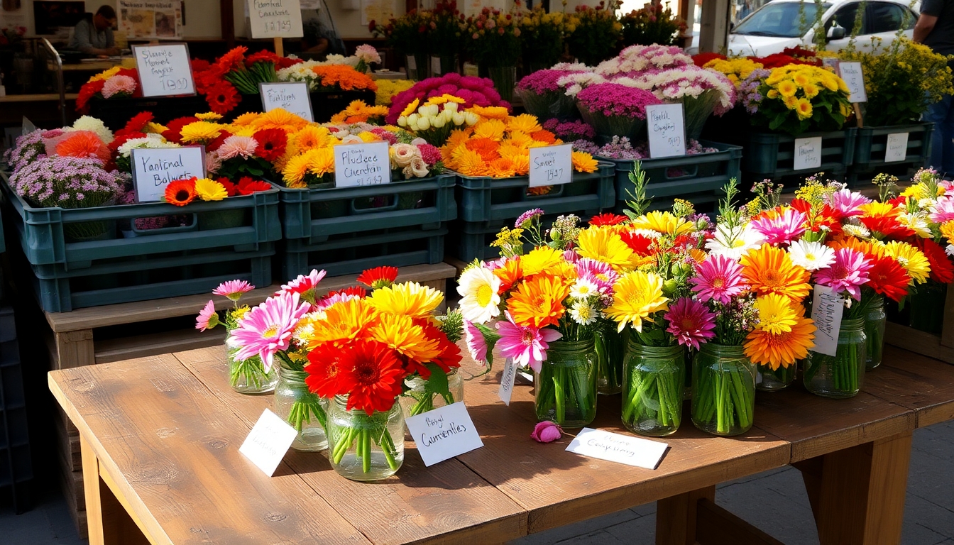 Wie kaufe ich günstige Blumen (nicht vom Supermarkt) 1 Saisonale Blumen auswählen