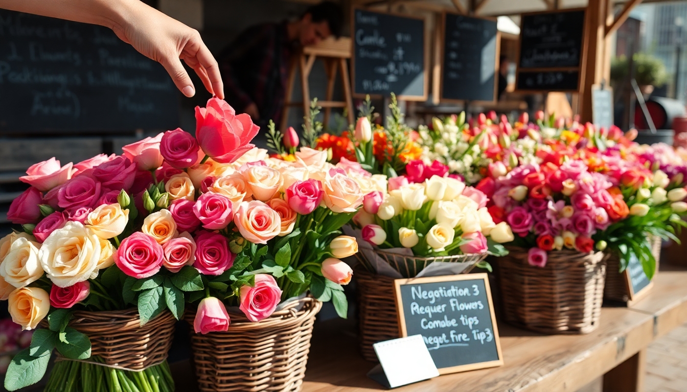 Wie kaufe ich günstige Blumen (nicht vom Supermarkt) 3 Verhandeln und Feilschen beim Kauf