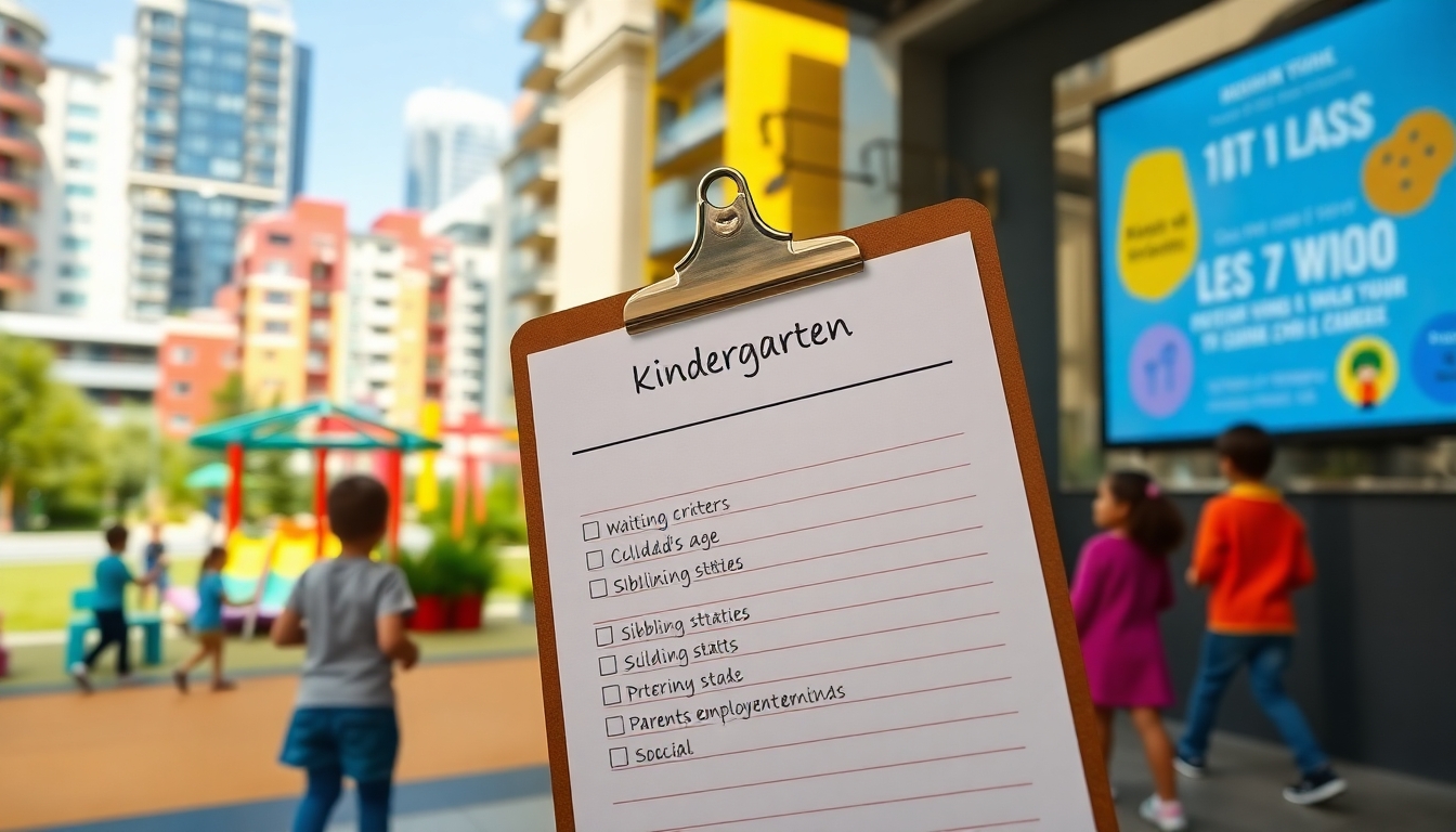 Wie komme ich in einen städtischen Kindergarten (Warteliste-Hack) 1 Prioritäten und Vergabekriterien