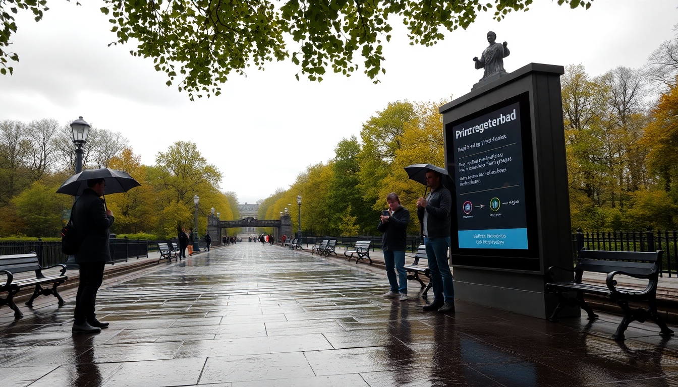 Wetterbedingungen und Besucherverhalten