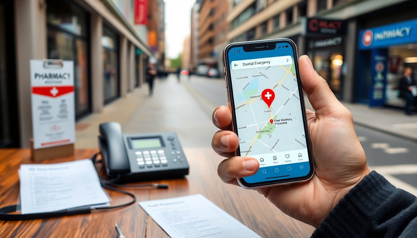 Wie findet man den nächstgelegenen Notdienst?