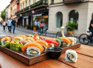 Wie kriege ich Sushi-Lunch unter 12 € in München Wie kriege ich Sushi-Lunch unter 12 € in München