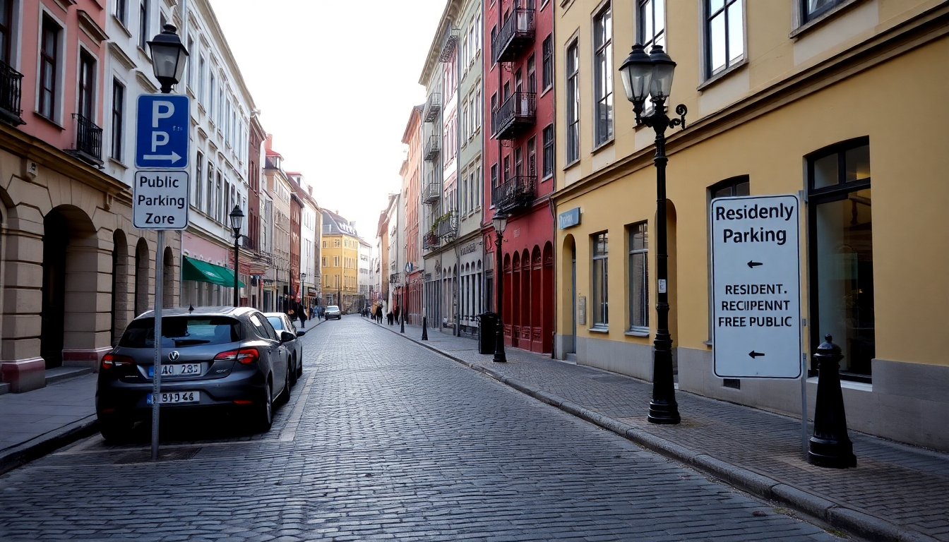 Öffentliche Parkplätze vs. Anwohnerparken