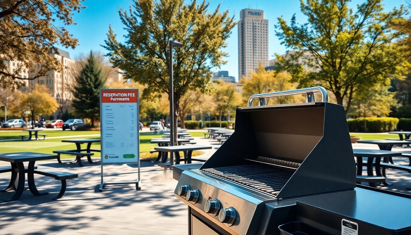 Wie reserviere ich einen städtischen Grillplatz 2 Reservierungsgebühren und Zahlungsmodalitäten