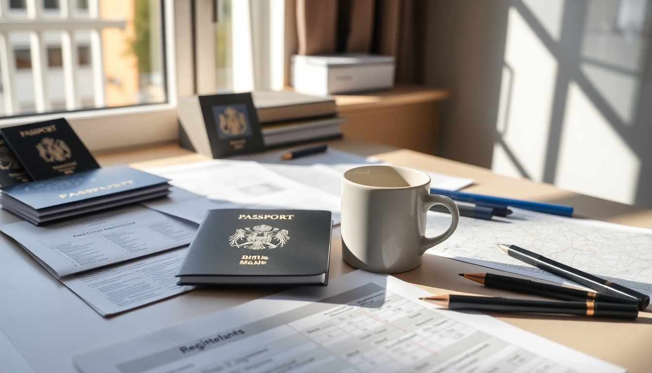 Benötigte Dokumente für die Anmeldung