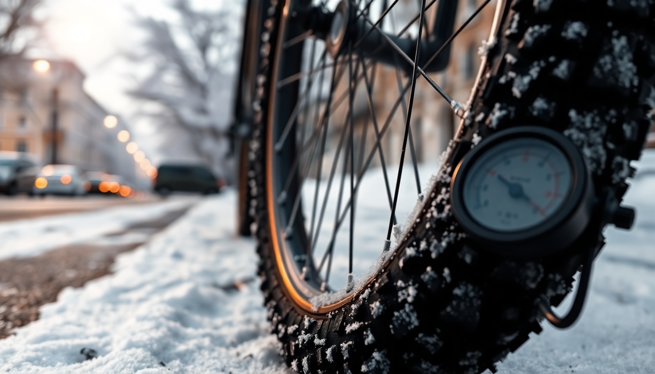 Wie überlebe ich Radfahren im Winter in München 1 Reifenwahl und Luftdruck