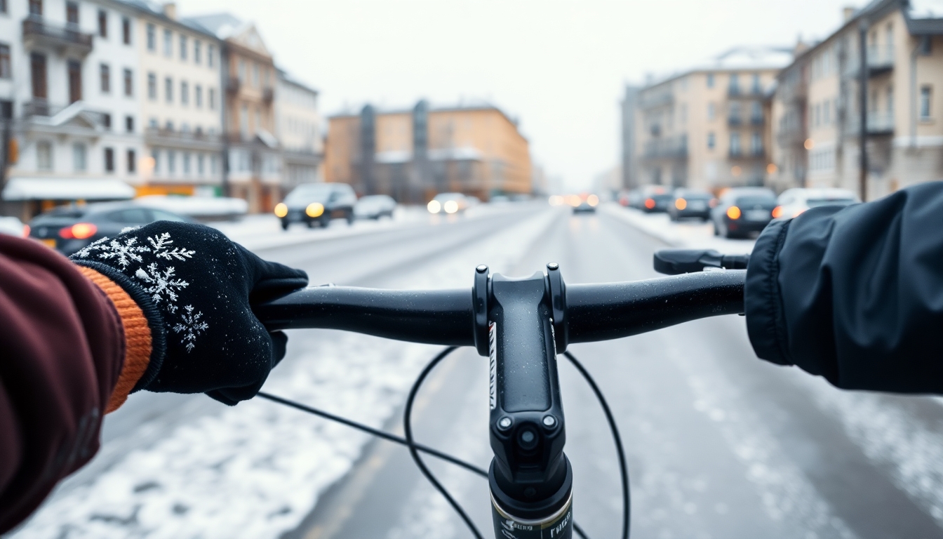 Wie überlebe ich Radfahren im Winter in München 2 Fahrtechnik auf glatten Straßen