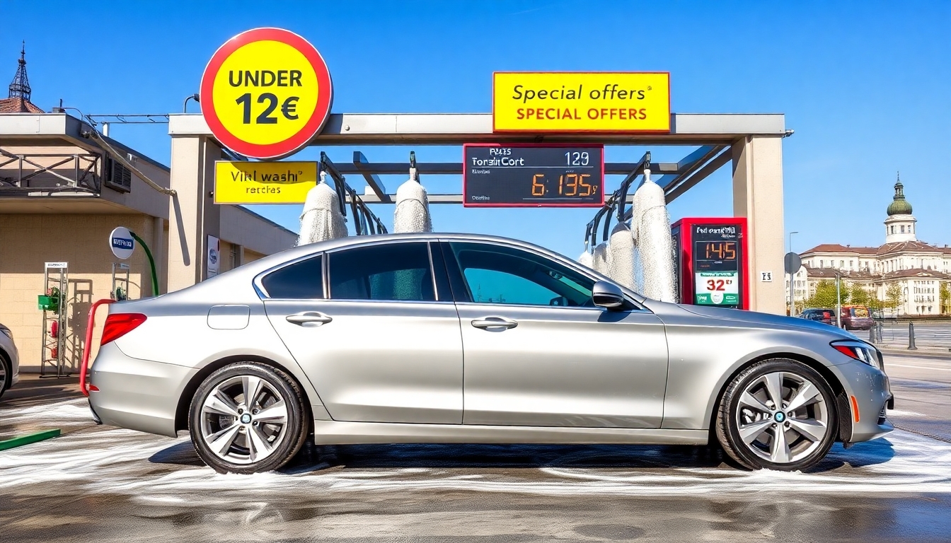 Wie wasche ich mein Auto in München unter 12 € 2 Rabatte und Sonderaktionen in Münchner Waschstraßen