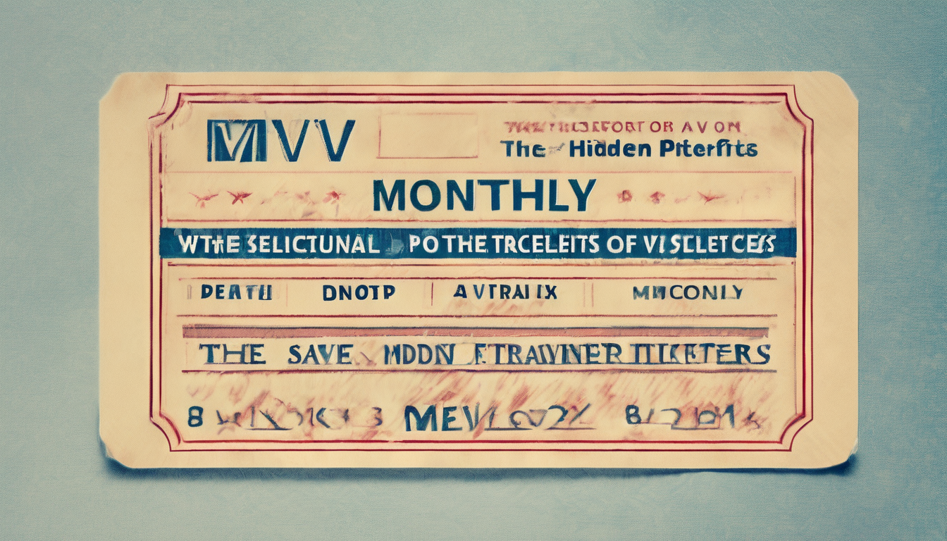 Die Wahrheit über versteckte Vorteile der MVV Monatskarte für Vielfahrer