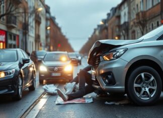 Effizientes Protokollschreiben nach einem Autounfall in München