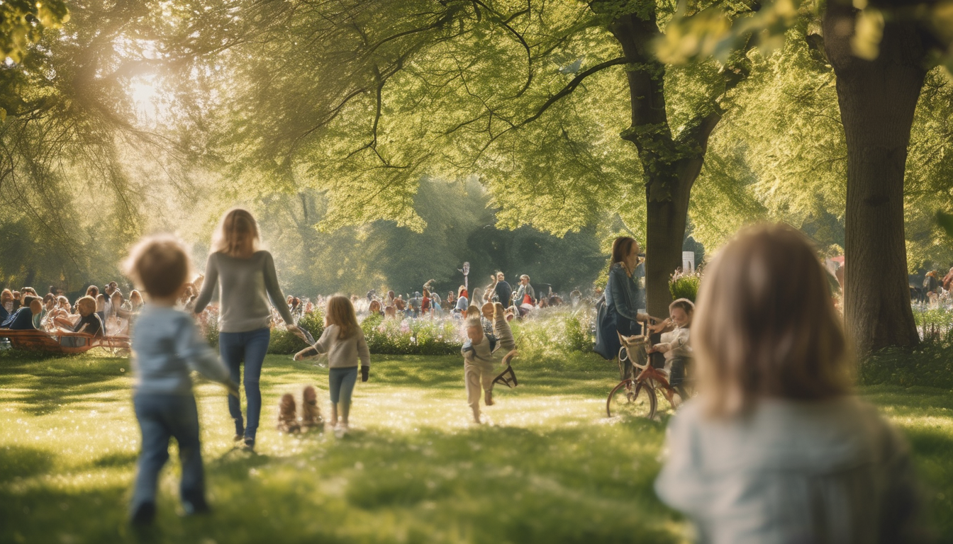 Fünf Aktivitäten im Englischen Garten München, die Familien und Kinder begeistern