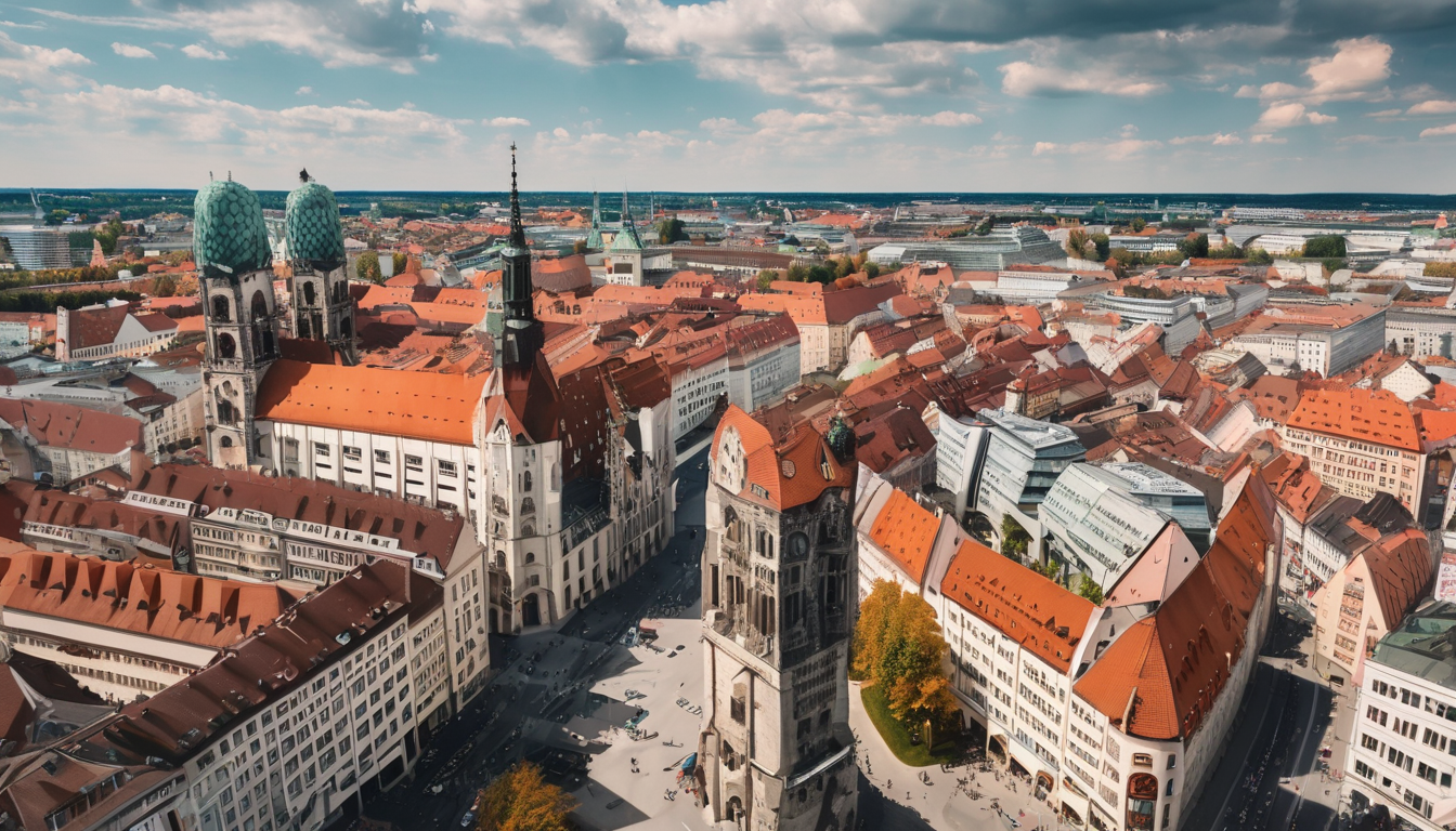 Fünf ungewöhnliche Wege, um München von oben zu erleben und atemberaubende Aussichten zu genießen
