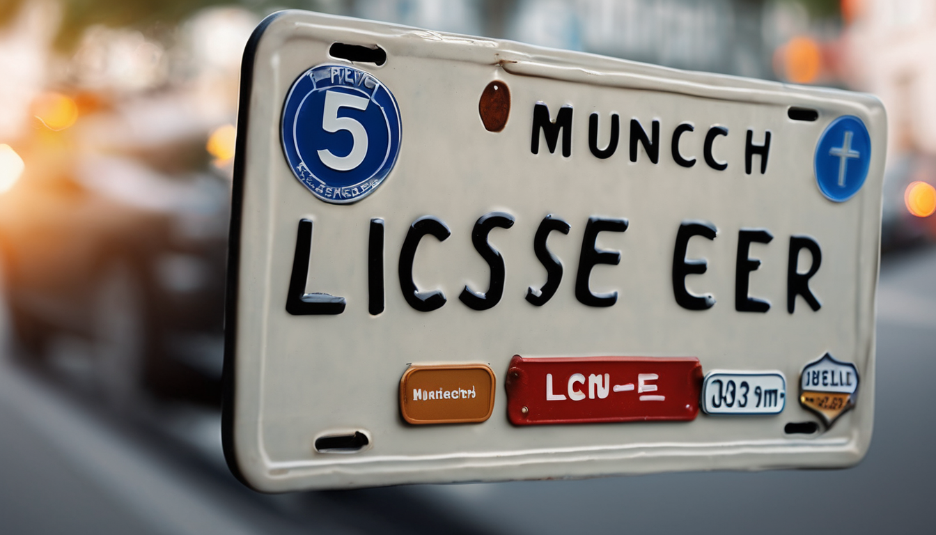 Wunschkennzeichen München reservieren: Einfach und schnell zum Wunschkennzeichen 3 Fünf Wege, um Ihren persönlichen Wunschkennzeichen in München zu sichern