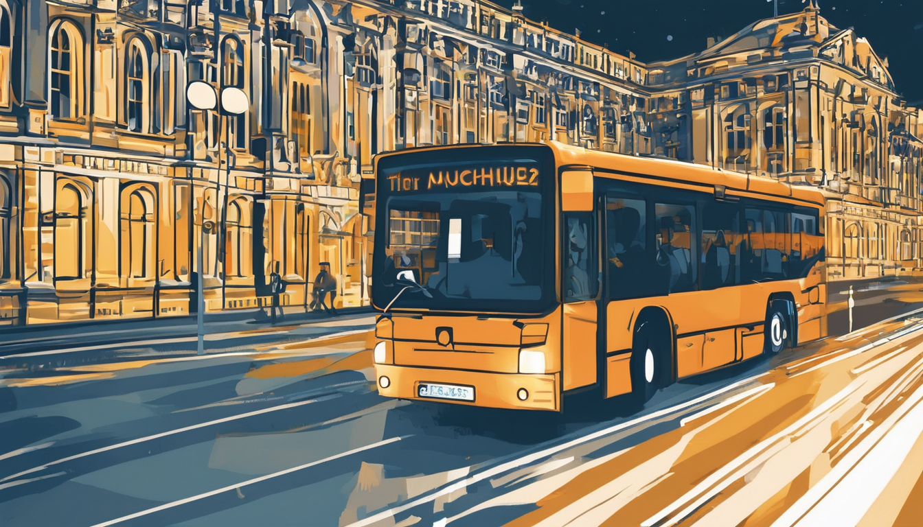 Nachtbus München: Fahrplan und Linien für sichere nächtliche Verbindungen 1 So finden Sie den aktuellen Fahrplan für den Nachtbus München: Linien im Überblick