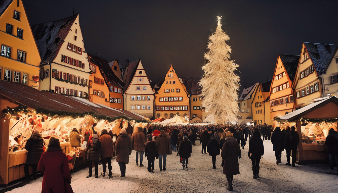So planen Sie einen märchenhaften Besuch beim Rothenburg Weihnachtsmarkt für die ganze Familie