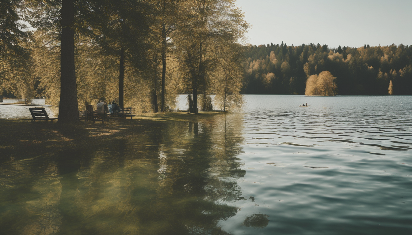 Waginger See: Bayerns wärmster See für erholsame Stunden 1 So profitieren Sie vom angenehmen Wasser des Waginger Sees an kühlen Tagen