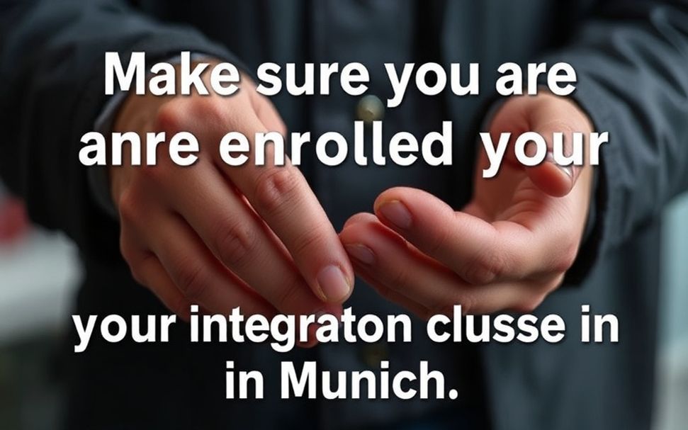 So stellen Sie sicher, dass Sie für Ihren Integrationskurs in München zugelassen werden