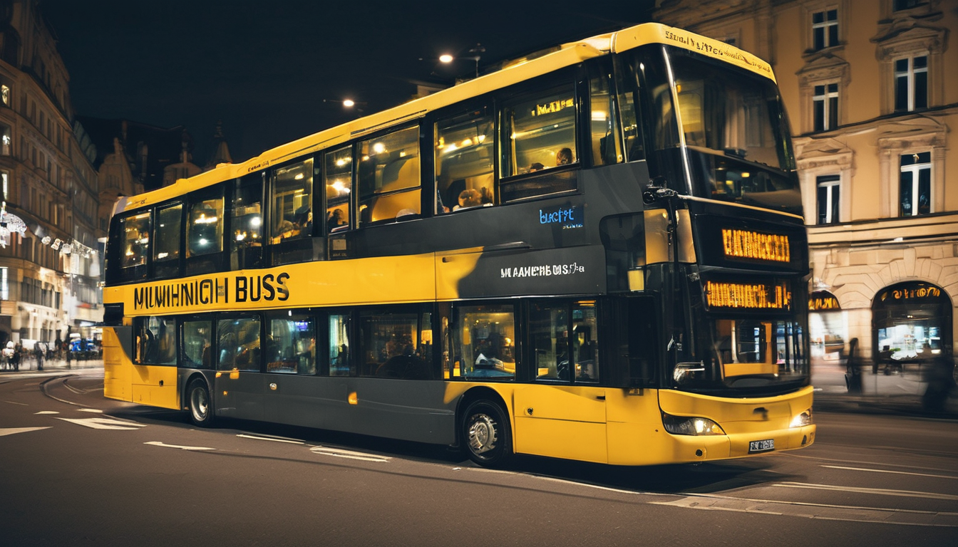 Nachtbus München: Fahrplan und Linien für sichere nächtliche Verbindungen 2 Warum der Nachtbus München: Fahrplan und Linien für sicheres nächtliches Reisen unverzichtbar sind