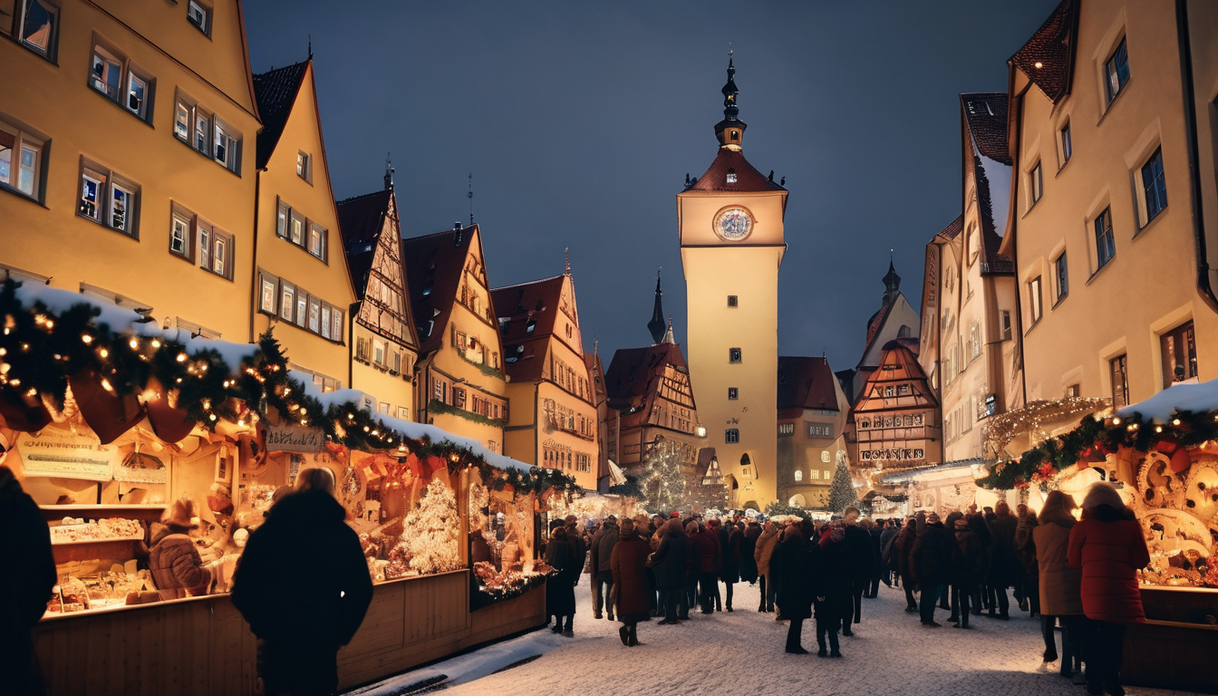Warum der Rothenburg Weihnachtsmarkt Märchenhaft für Kinder und Erwachsene gleichermaßen begeistert