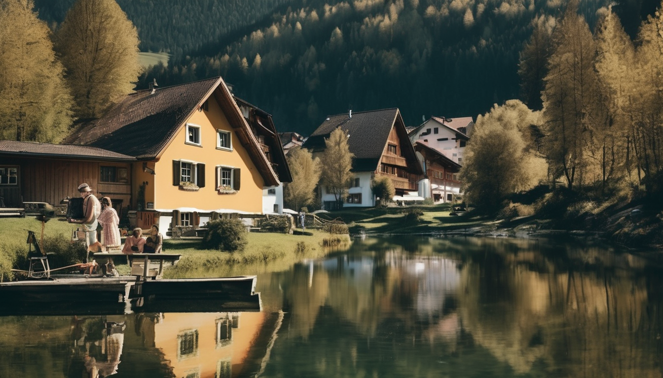 Wie Sie die charmante Atmosphäre eines Bergdorf-Romantiks bei Ihrem Angelabenteuer erleben