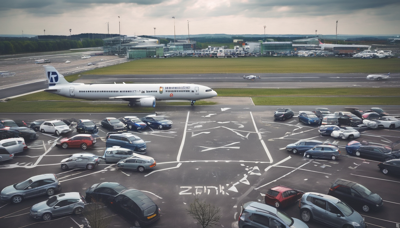 Wie Sie mit den Parkbereichen P1 bis P4 am Flughafen Nürnberg Kosten sparen können