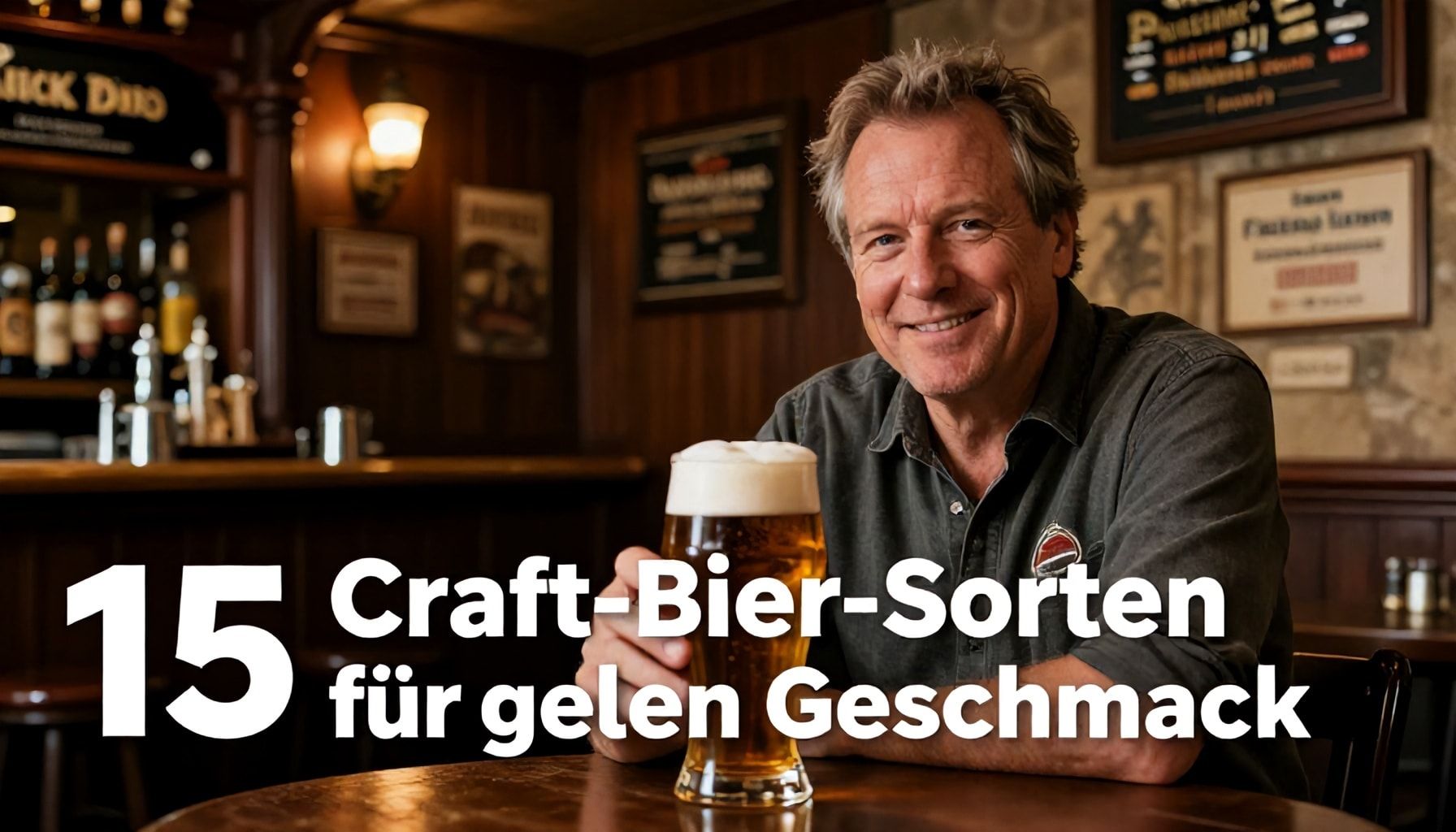 15 Craft-Bier-Sorten für jeden Geschmack