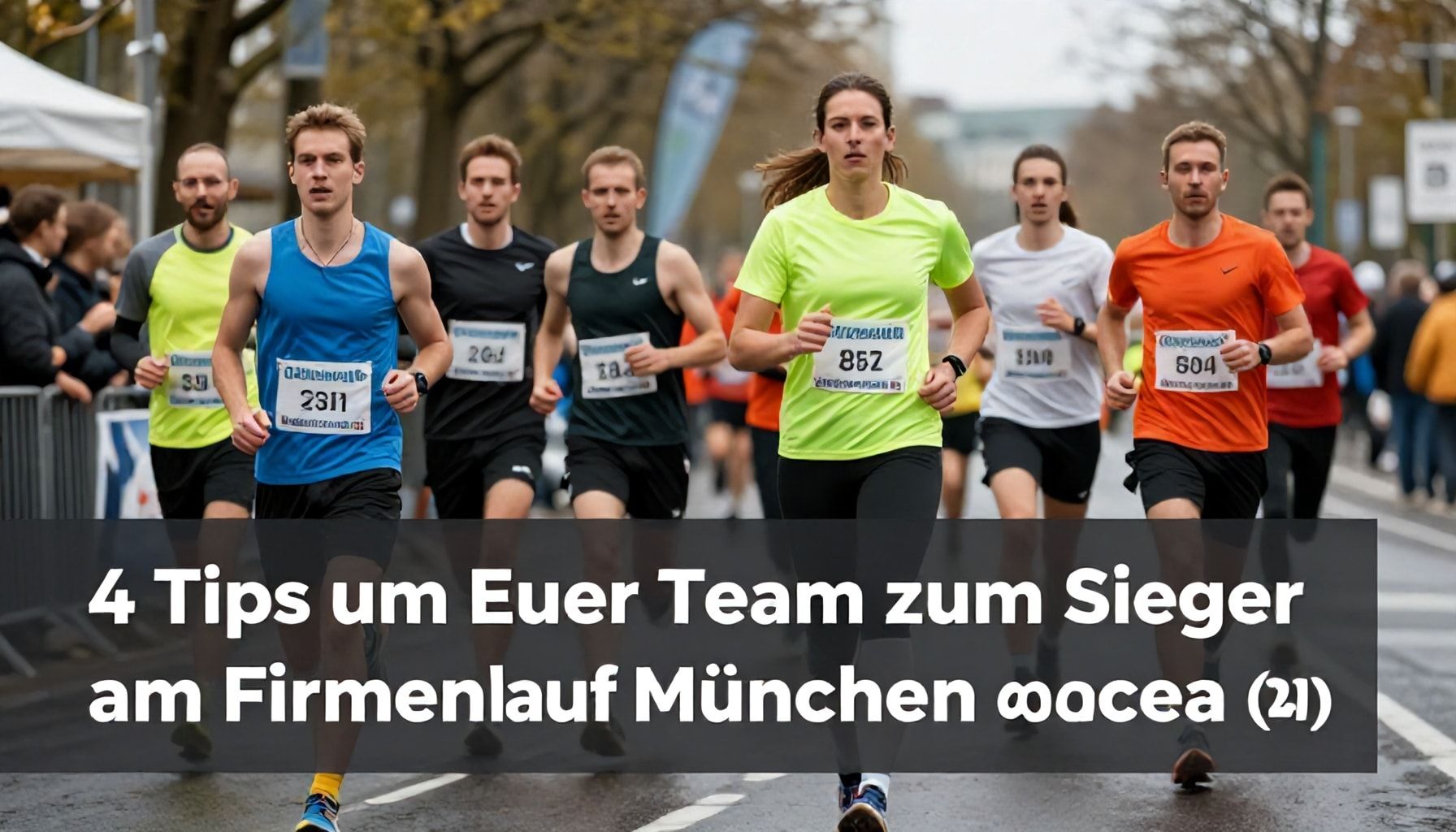 4 Tipps, um Euer Team zum Sieger am Firmenlauf München zu machen
