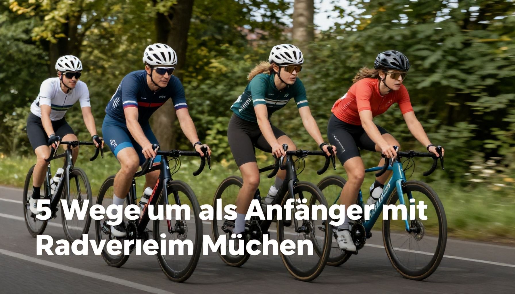 5 Wege, um als Anfänger mit dem Radverein München zu starten und schnell Fortschritte zu machen