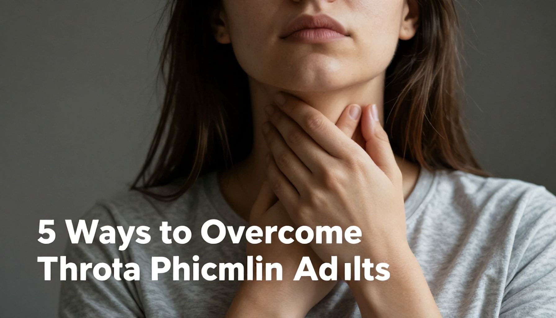 5 Wege, um das Halswasserschrecken bei Erwachsenen zu überwinden