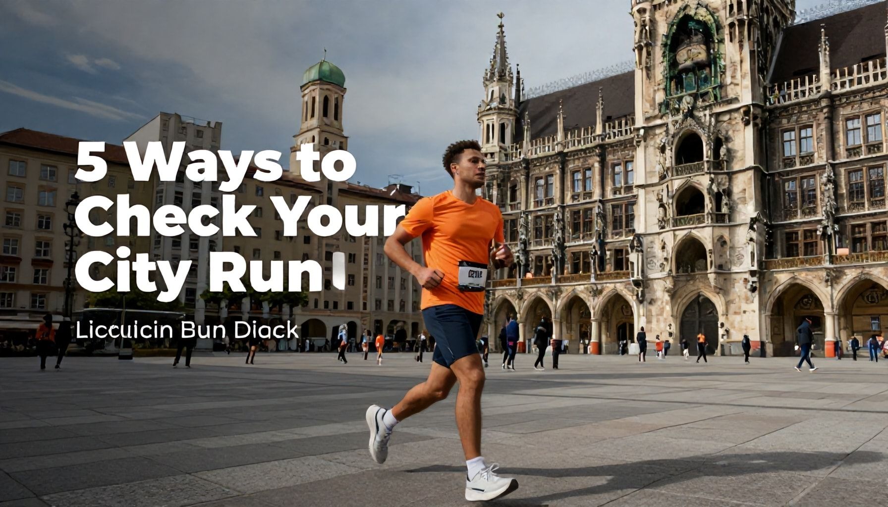 5 Wege, um Ihren Stadtlauf München-Termin zu überprüfen