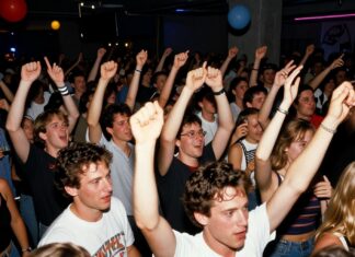 90er-Party in München: Über 5000 Besucher feiern Nonstop