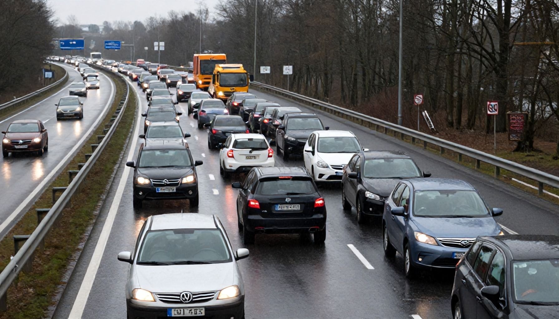 A9 Richtung München: Ursache für den Verkehrsstau