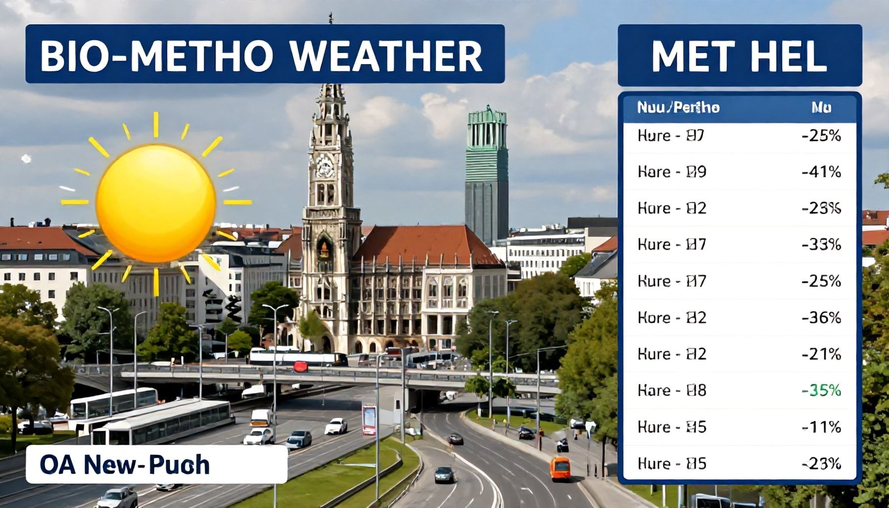 Aktuelle Pollenbelastung in München
