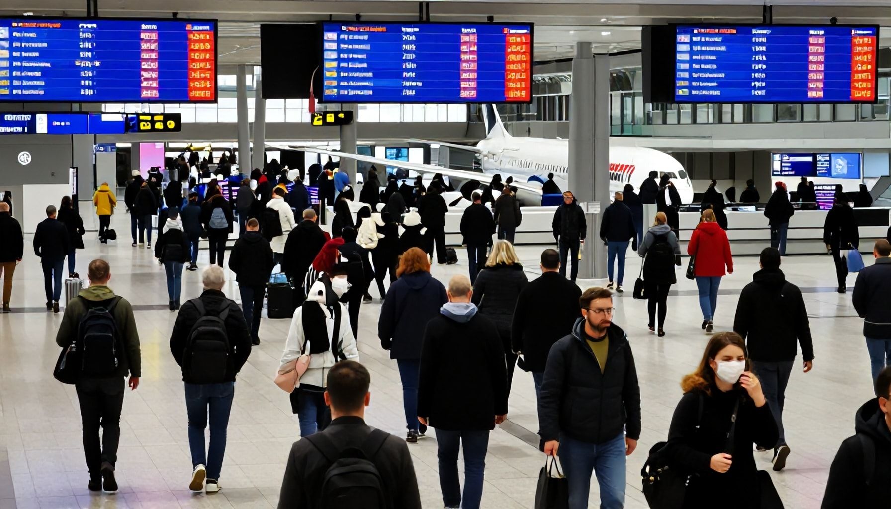 Aktuelle Situation auf dem Flughafen München