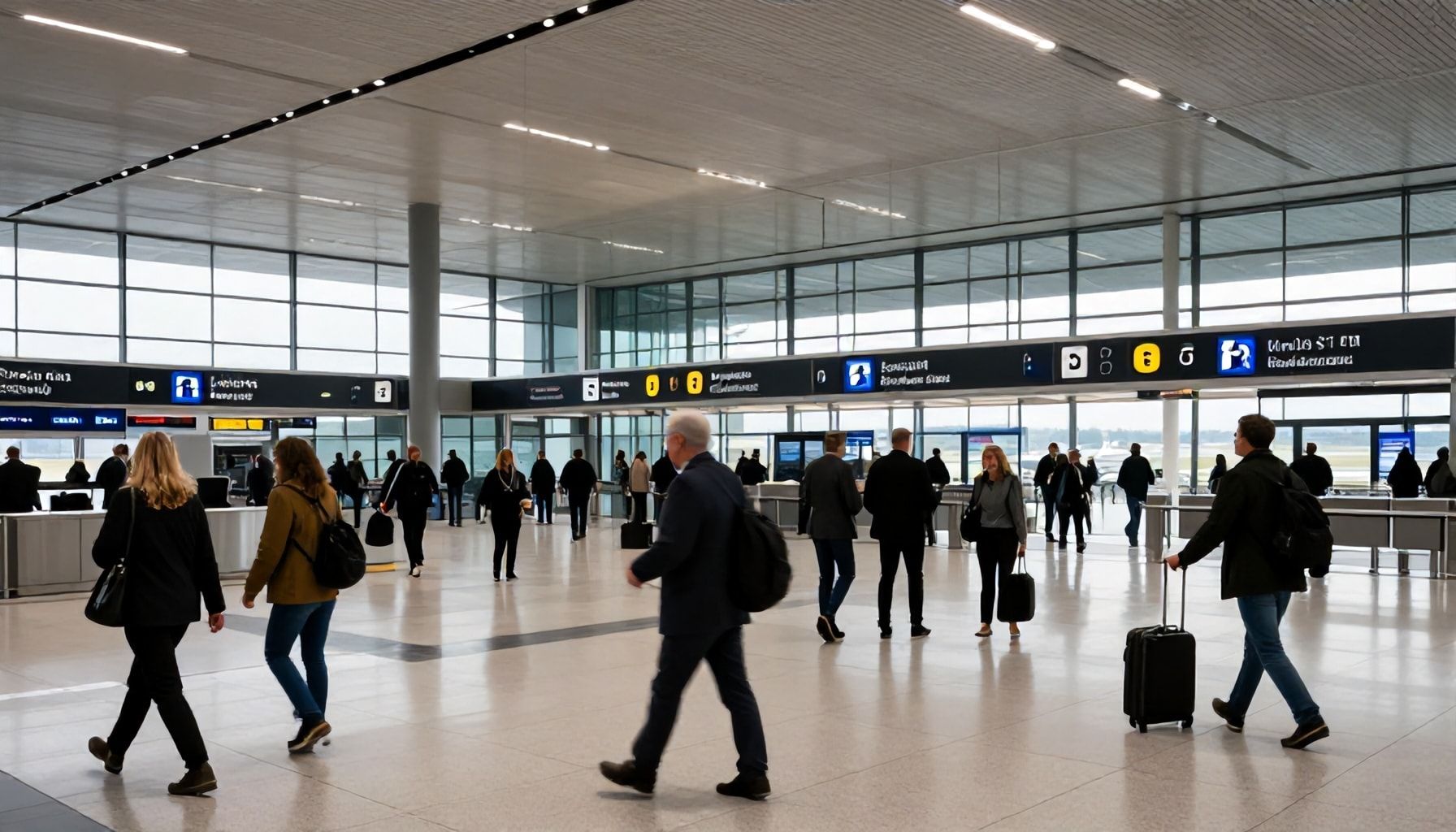 Aktuelle Störungen am Flughafen München
