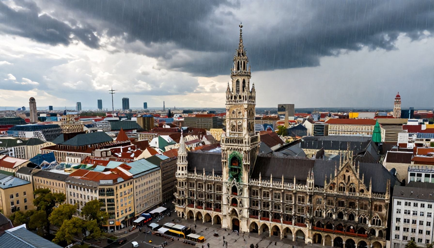Aktuelle Wetterentwicklung in München