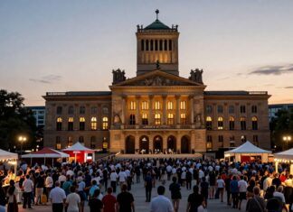 Münchens Alte Kongresshalle feiert 60-jähriges Jubiläum mit großem Fest
