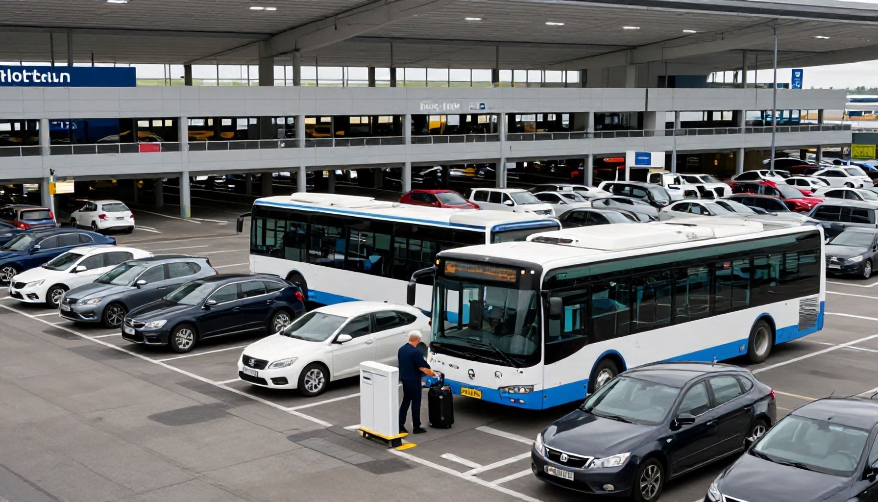 Alternative Parkmöglichkeiten am Flughafen