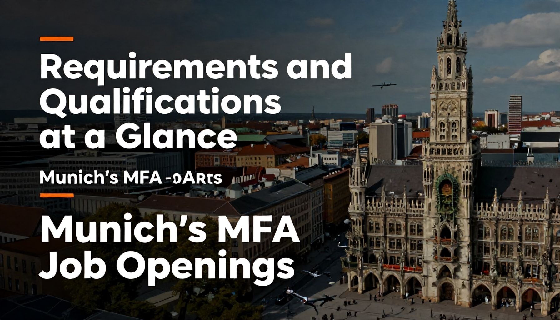 Anforderungen und Qualifikationen im Überblick