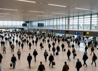 15.000 Passagiere täglich am Münchner Flughafen