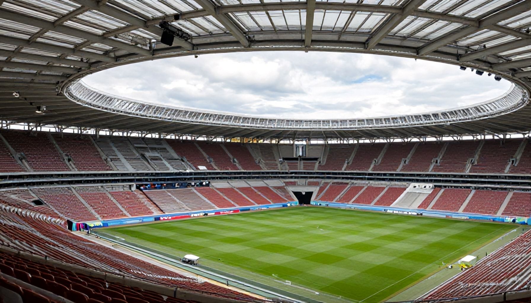 Architektonische Besonderheiten der Arena