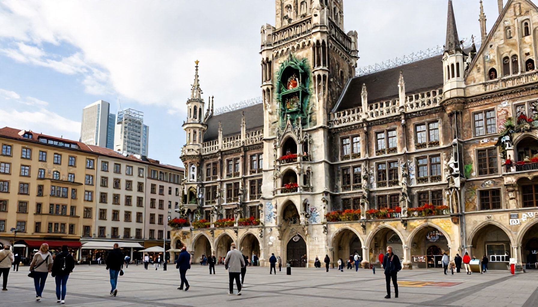 Architektur und Kunst am Münchner Freiheit