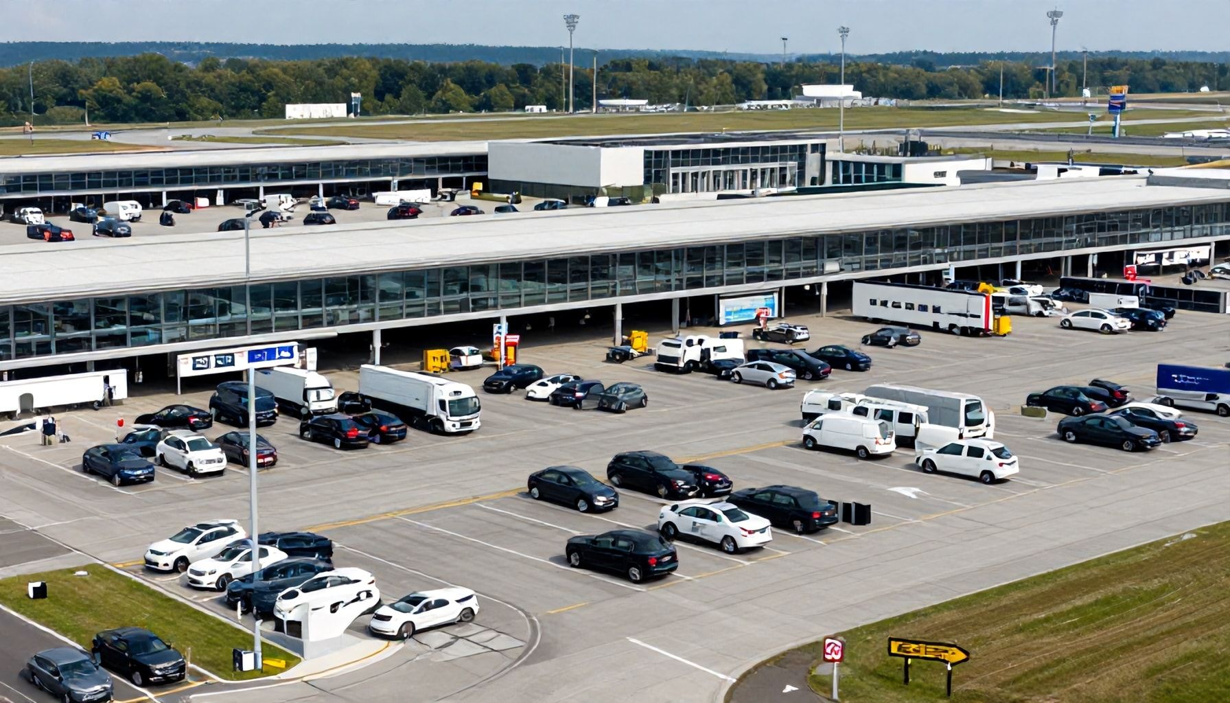 Ausbau des Parkplatzangebots am Flughafen München